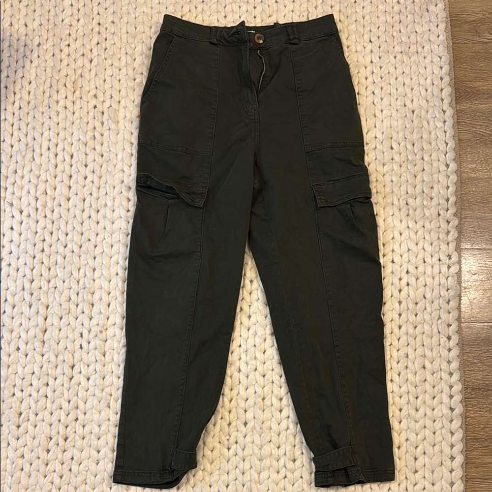 H&M Green Cargo Pants
